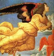 Domenico Ghirlandaio Detail of christ in Glory oil